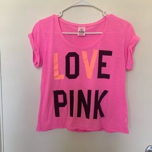 VS PINK “Love Pink” T-shirt